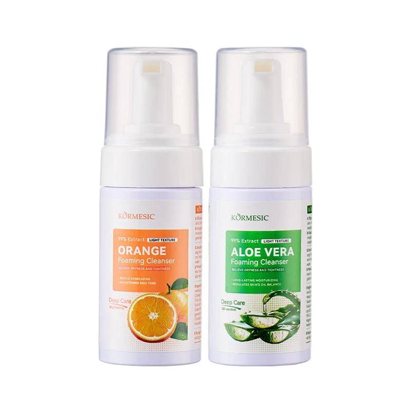 غسول كورمسيك الرغوي بالألوي فيرا